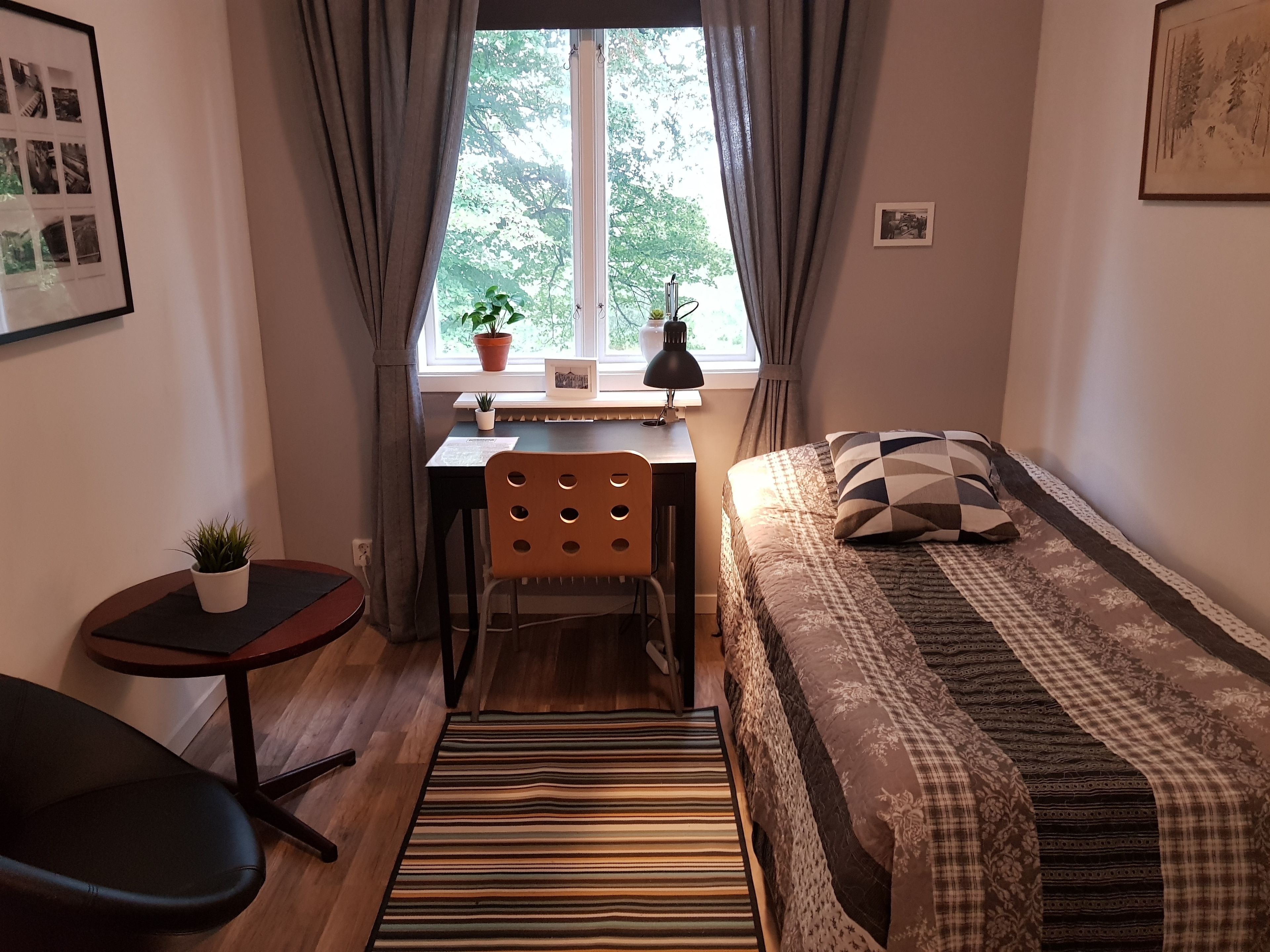 single room, 1 bedroom, shared bathroom, garden view | 1 bedroom, down duvets, pillow-top beds, individually decorated