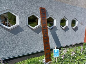 Façade de l’hébergement