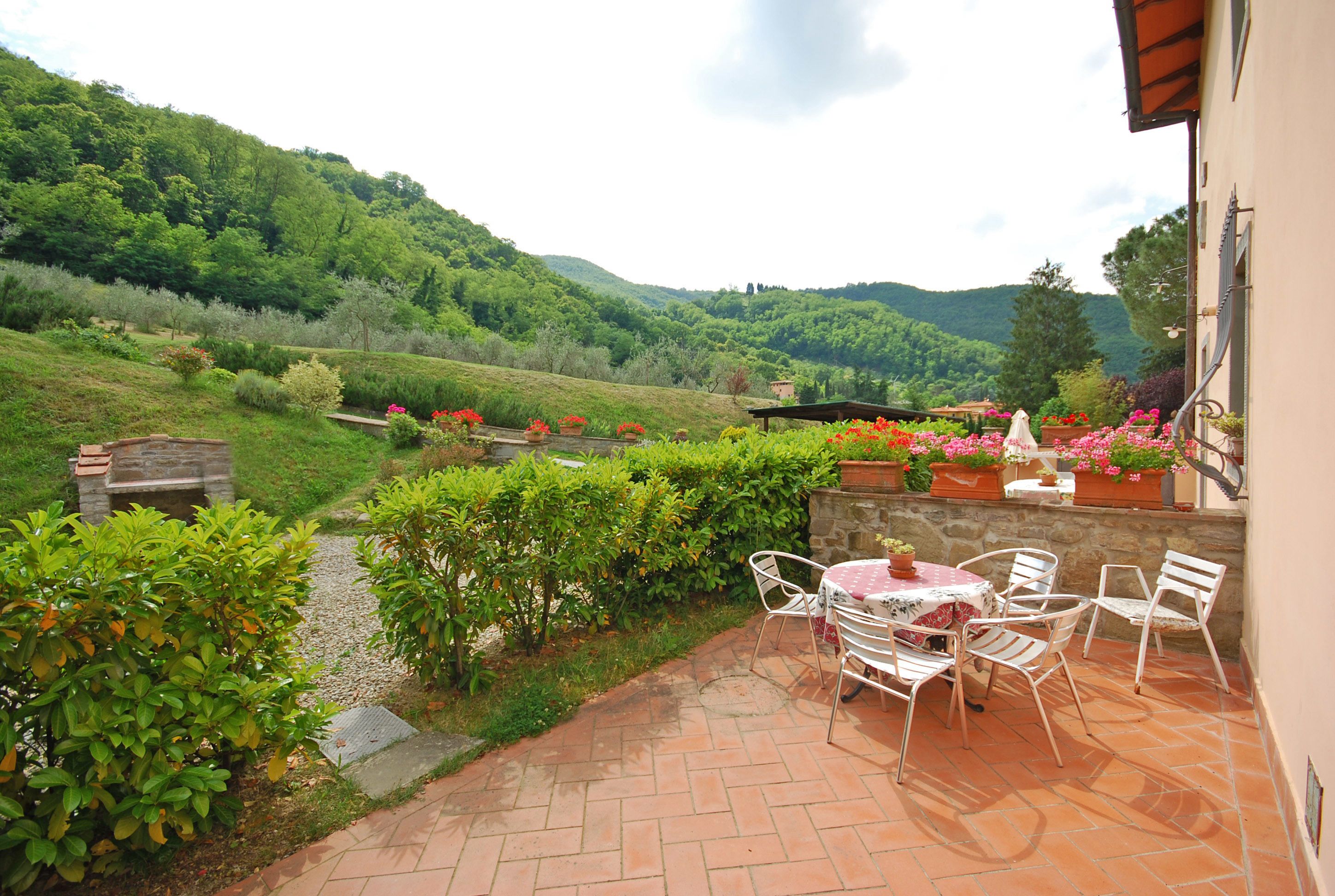 Apartment, 2 Schlafzimmer, Gartenblick (Tulipano) | Terrasse/Patio