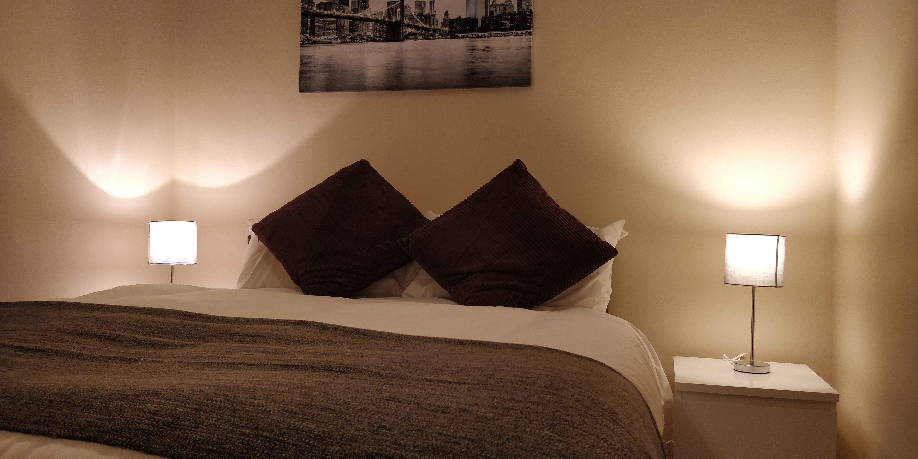 2 bedrooms, soundproofing, iron/ironing board, free WiFi