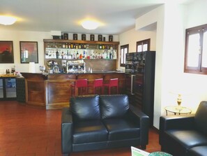Coin salon dans le hall