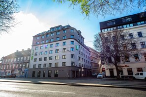 Fassade der Unterkunft
