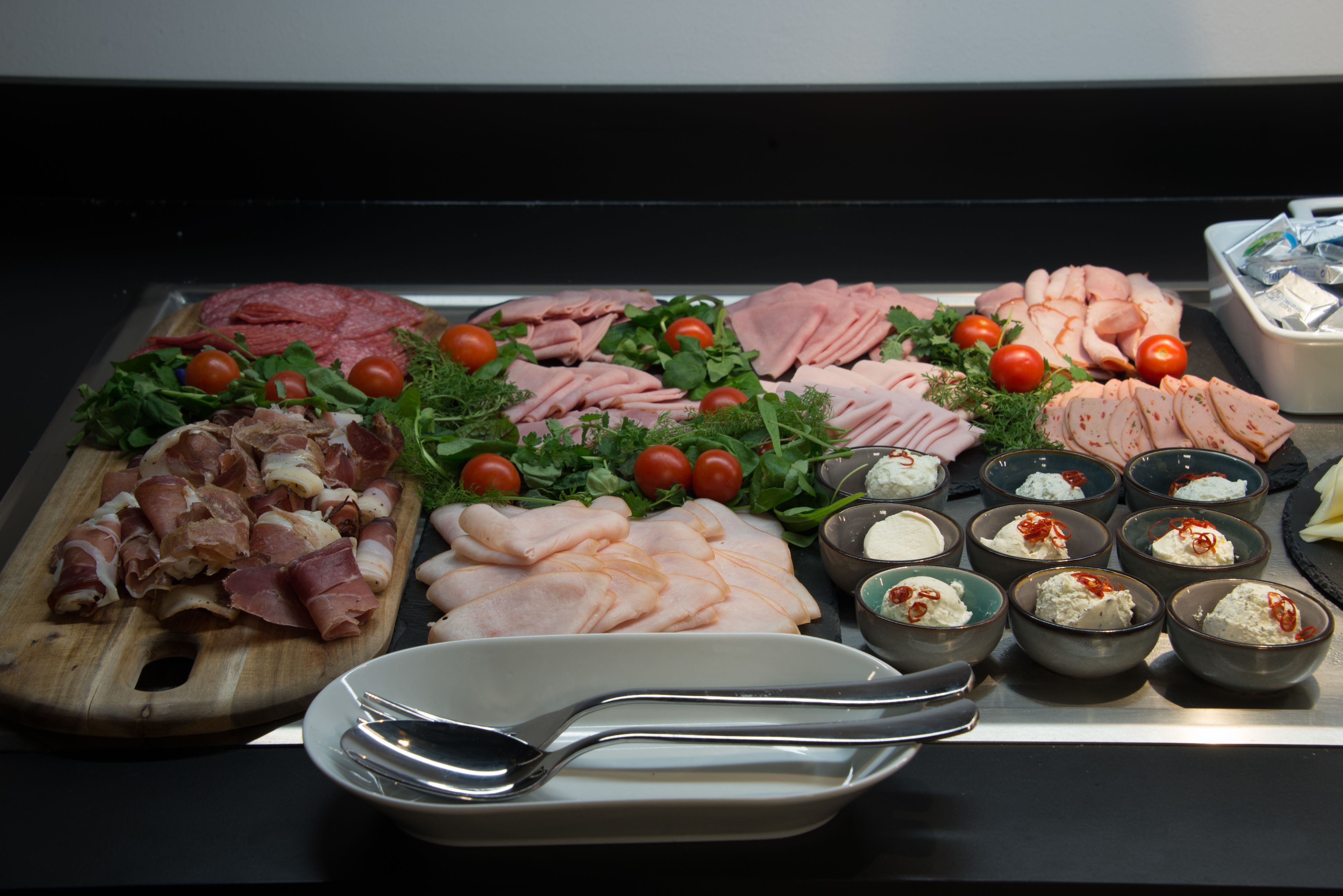 daily buffet breakfast (eur 16 per person)