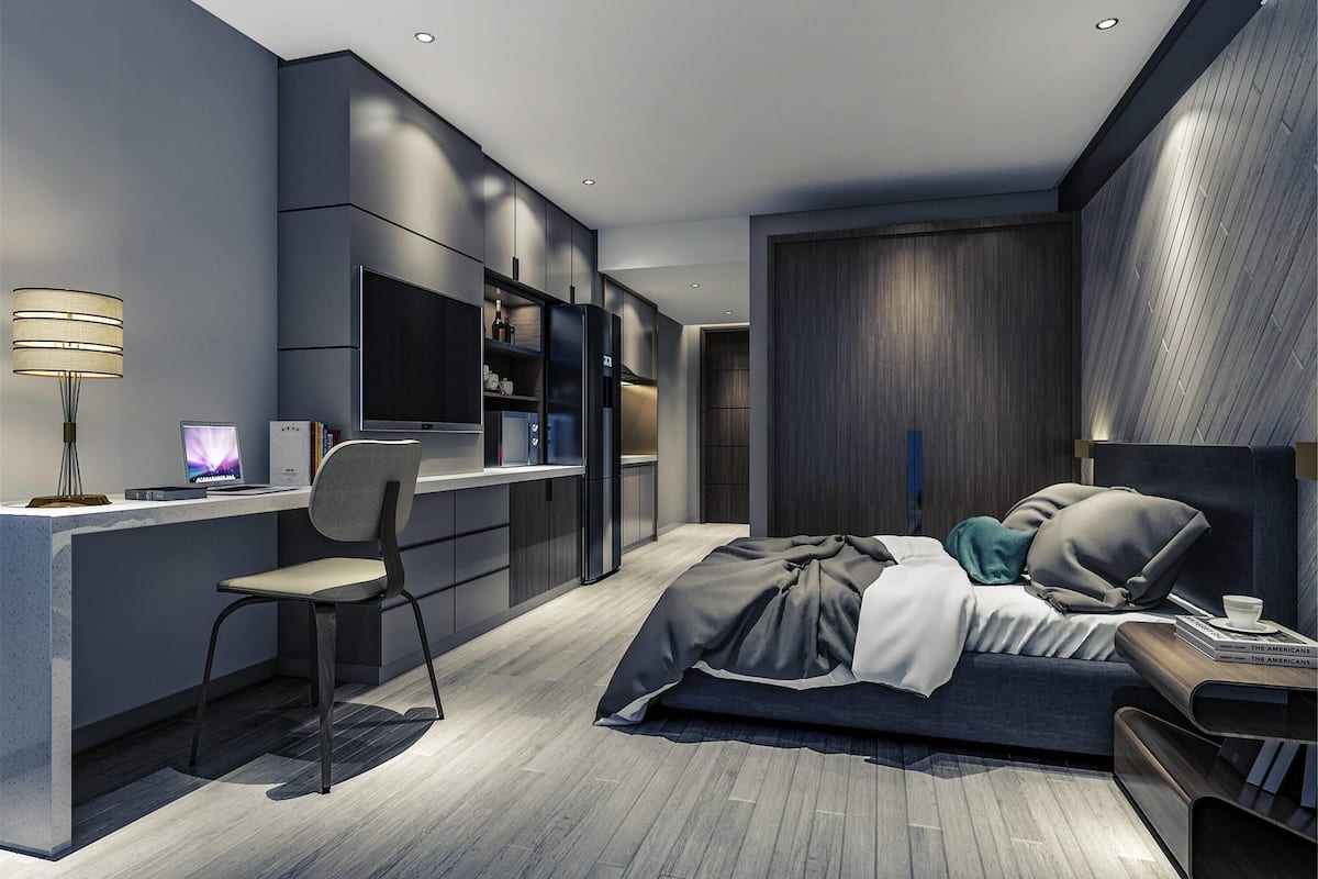 Superior Apartment, 1 Queen Bed | Premium bedding, down comforters, in-room safe, desk