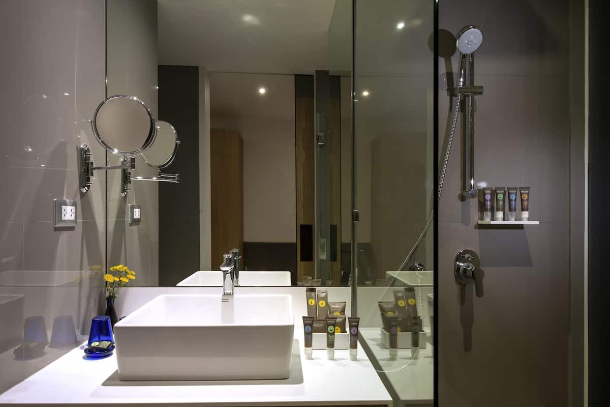 Minibar, in-room safe, desk, blackout curtains