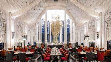 Breakfast, lunch, dinner served; international cuisine, garden views
