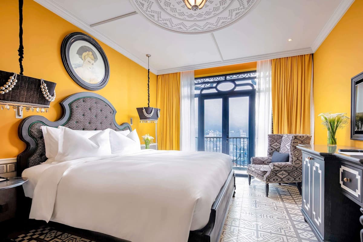 1 habitación, ropa de cama de alta calidad, cubrecamas y minibar