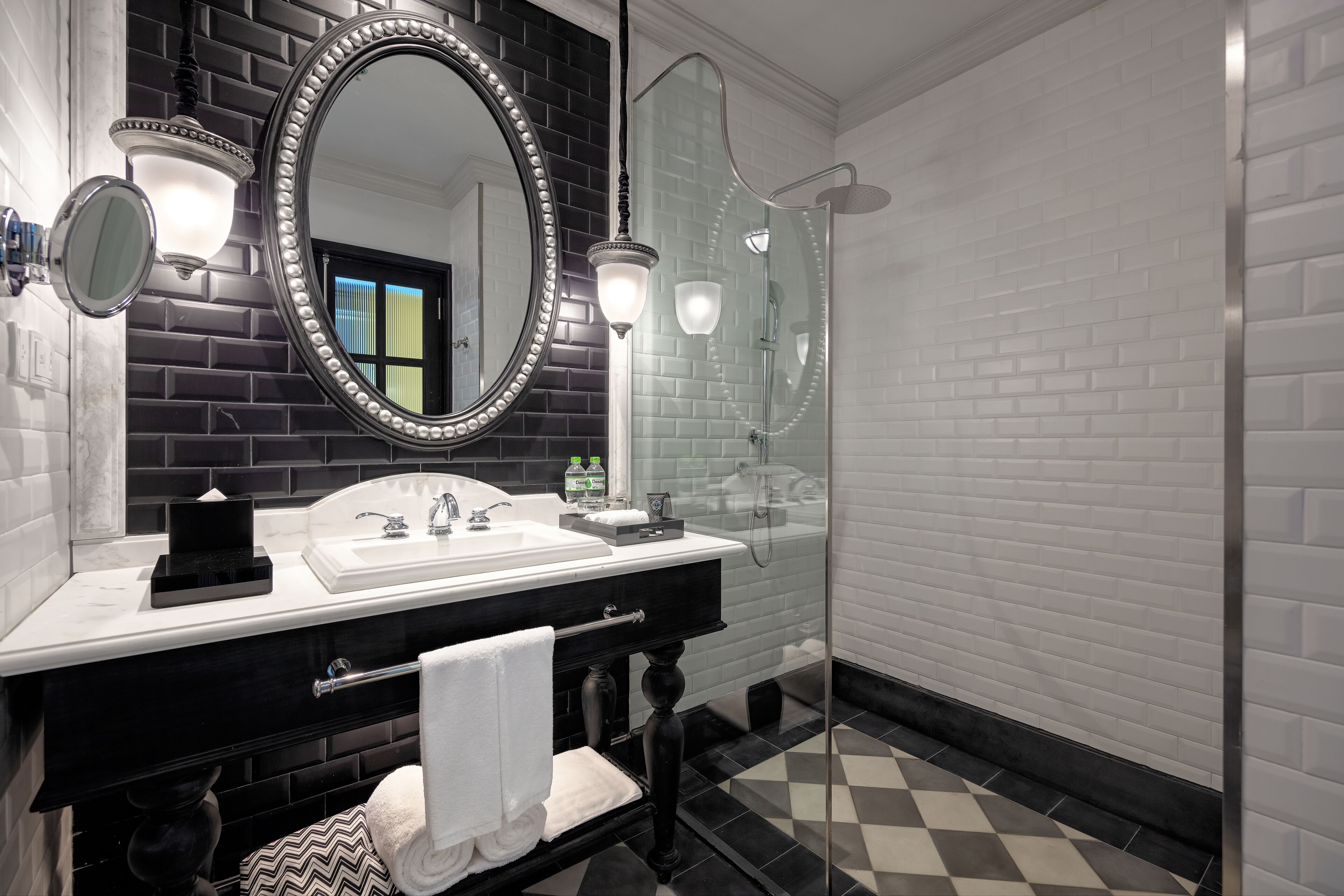 eco-friendly toiletries, hair dryer, bathrobes, slippers