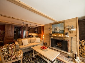 Maison mitoyenne, 3 chambres | Salle de séjour