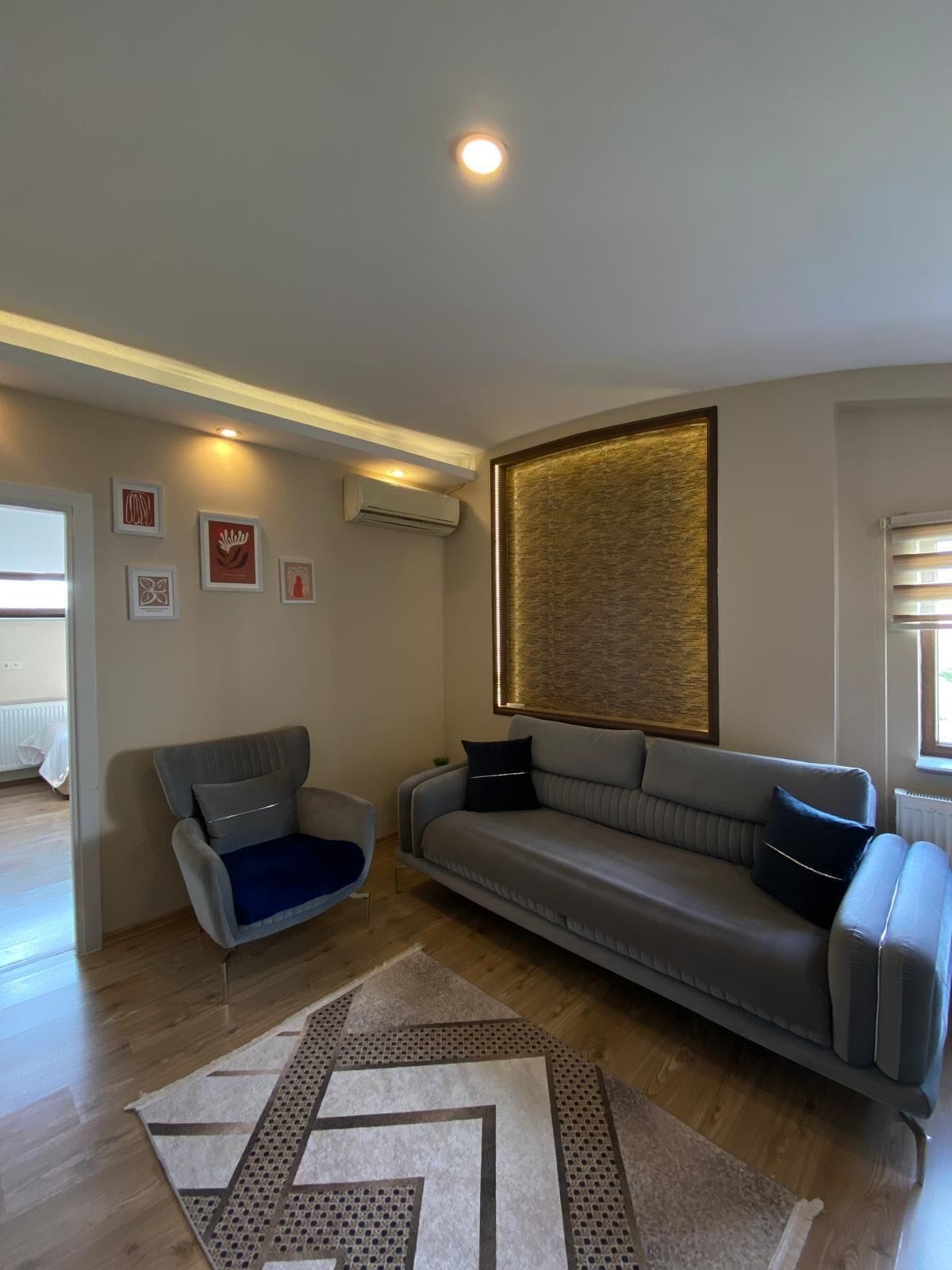 Standard Apartment, 1 Bedroom | Living area | LCD TV