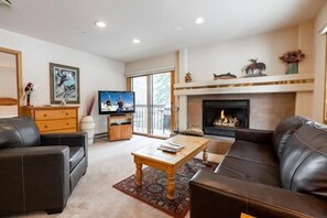 Condo, 1 Bedroom | Living area - Townsend Place Condo with Ski-In Ski-Out Access by RedAwning (Avon)