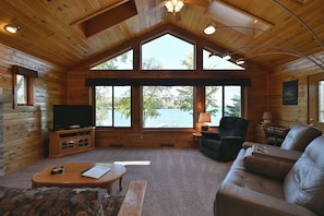 Maison, 2 chambres | Coin séjour