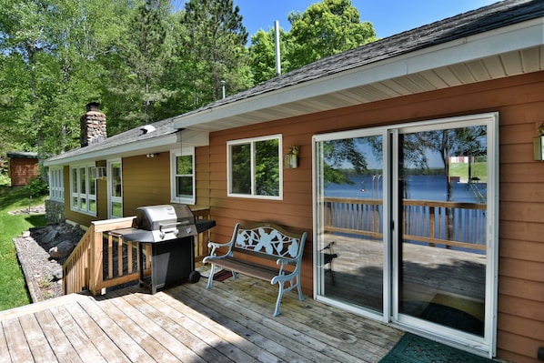 Cabin, 4 Bedrooms | Balcony - Butler's Bay Teal Lake 4 Bedroom Hotel Room by RedAwning (Hayward)