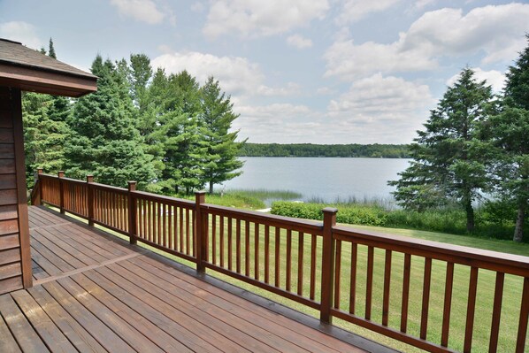 House, 5 Bedrooms | Balcony view - Peace Of Mind On Namakagon 5 Bedroom Hotel Room by RedAwning (Cable)