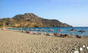 Beach nearby, beach towels