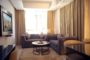 Classic Apartment, Multiple Beds, Non Smoking | Living room - Downtown Hotel Apartments (Amman)