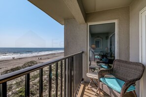 Condo, 2 Bedrooms | Property grounds - End Unit Oceanside Condo with Spectacular Ocean View from Living Area by RedAwning (Fernandina Beach)