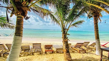 Private beach