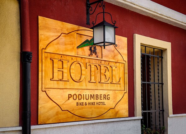 Fassade der Unterkunft