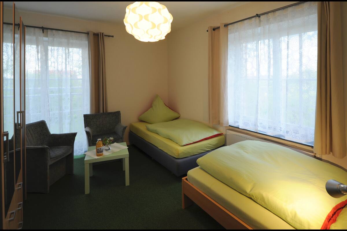 Double or Twin Room | Individually decorated, individually furnished, free WiFi