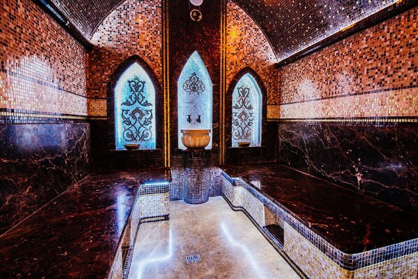 Sauna, hot tub, steam room, Turkish bath/hammam, body treatments - Hayat Spa Hotel (Pyatigorsk)