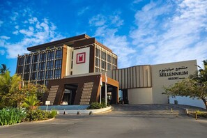 Voorkant van accommodatie