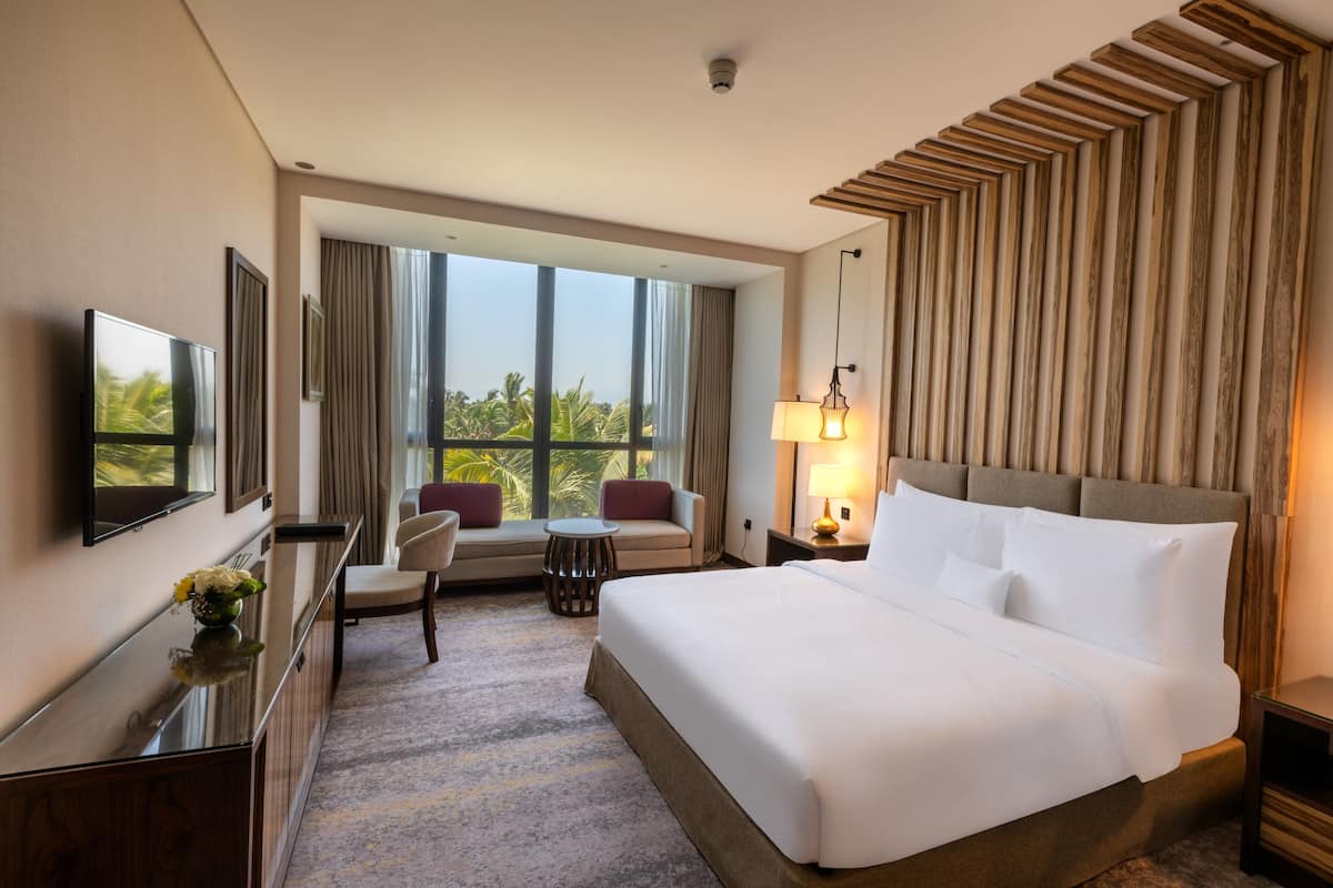 Sábanas de algodón egipcio, ropa de cama de alta calidad y minibar