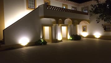Front of property - evening/night