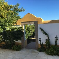 Entrada da propriedade