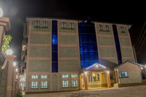 Front of property - evening/night