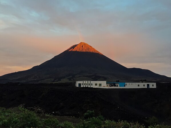 Façade de l’hébergement