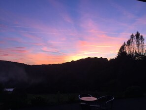 Vue depuis l’hébergement