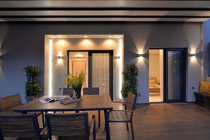 Panoramic Suite, Non Smoking, Lanai | Terrace/patio - Irida Apartments (Dio-Olympos)