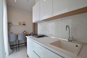 Private kitchen - Irida Apartments (Dio-Olympos)