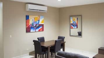 Business Apartment, 2 Bedrooms | Living area | Flat-screen TV