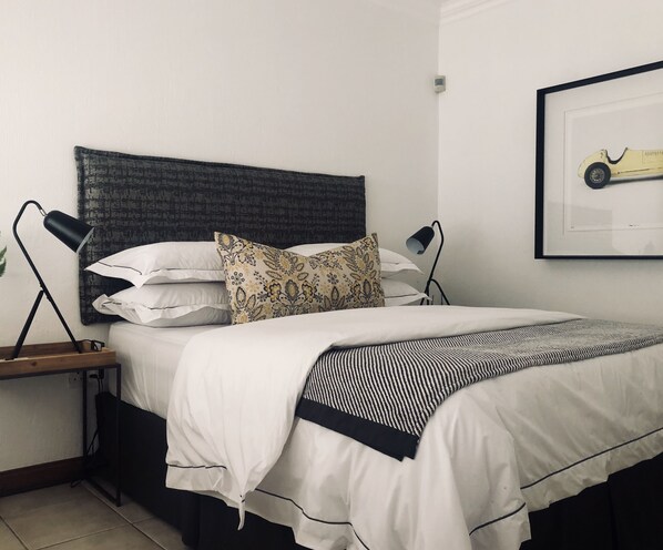 Suite studio | 1 chambre, draps en coton égyptien, décor unique