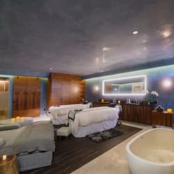 双人护理室、桑拿、热水浴缸、湿蒸房、身体护理、水疗法