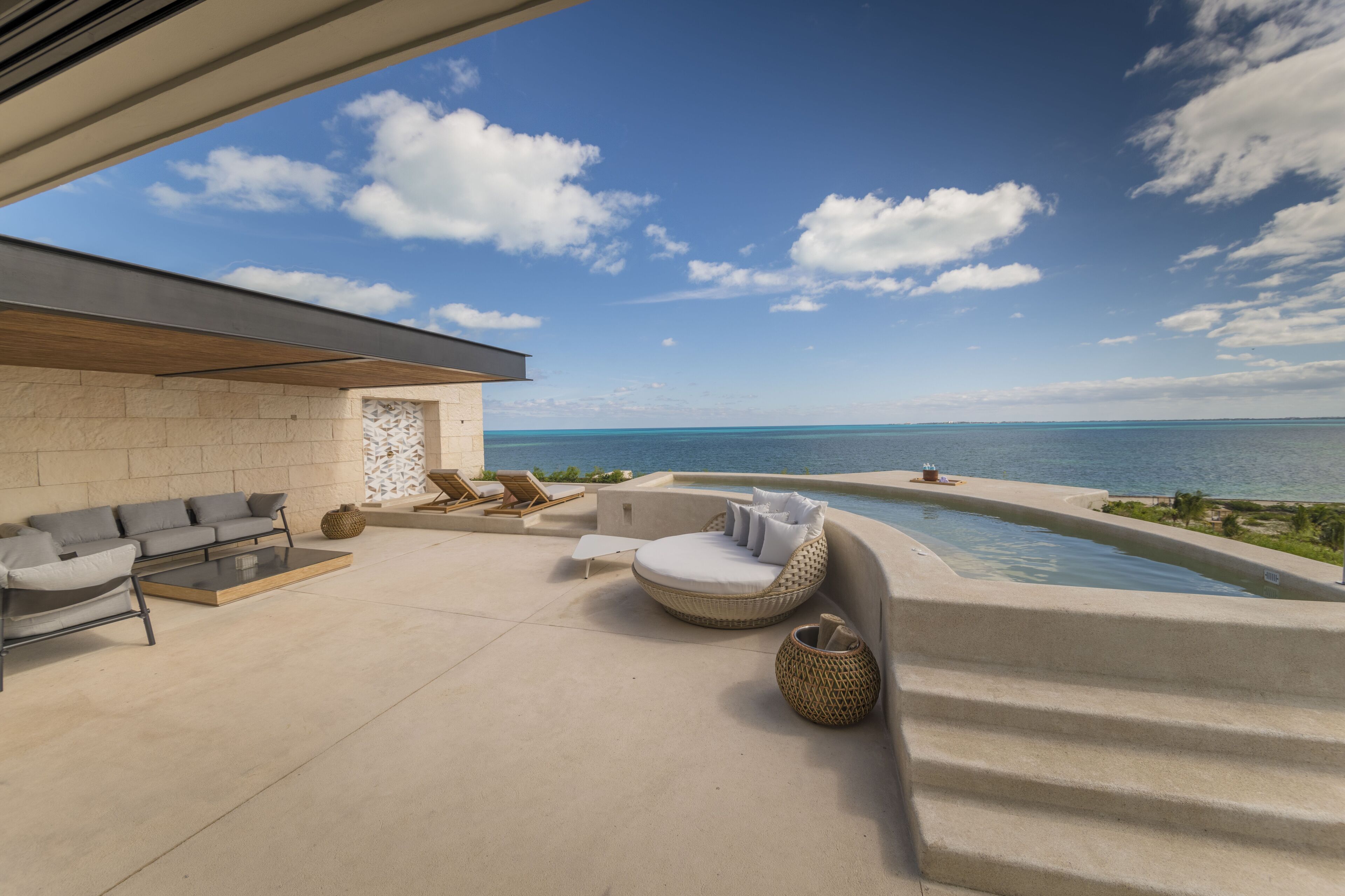 Inspira Master Suite Ocean Front | Vista del balcón