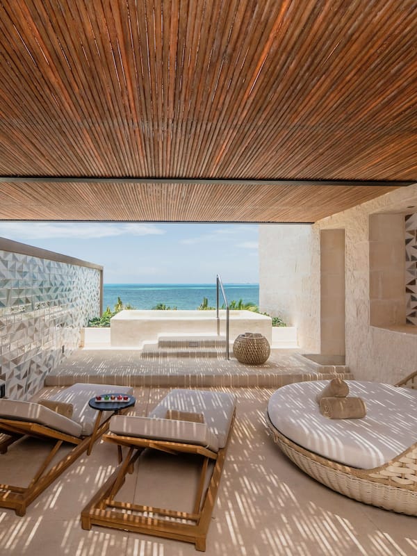 Inspira Junior Suite Ocean Front | Vista a la playa o el mar