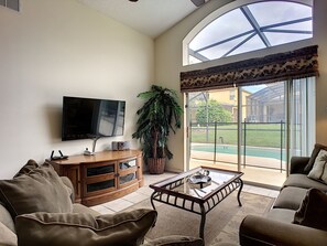 Smart TV, video-game console, Netflix, table tennis