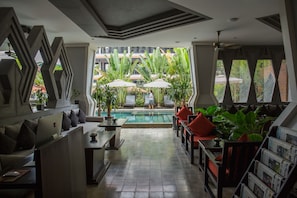 Uitzicht vanuit accommodatie