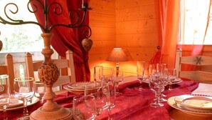 Dining -  Quiet and friendly luxury chalet (Vars)