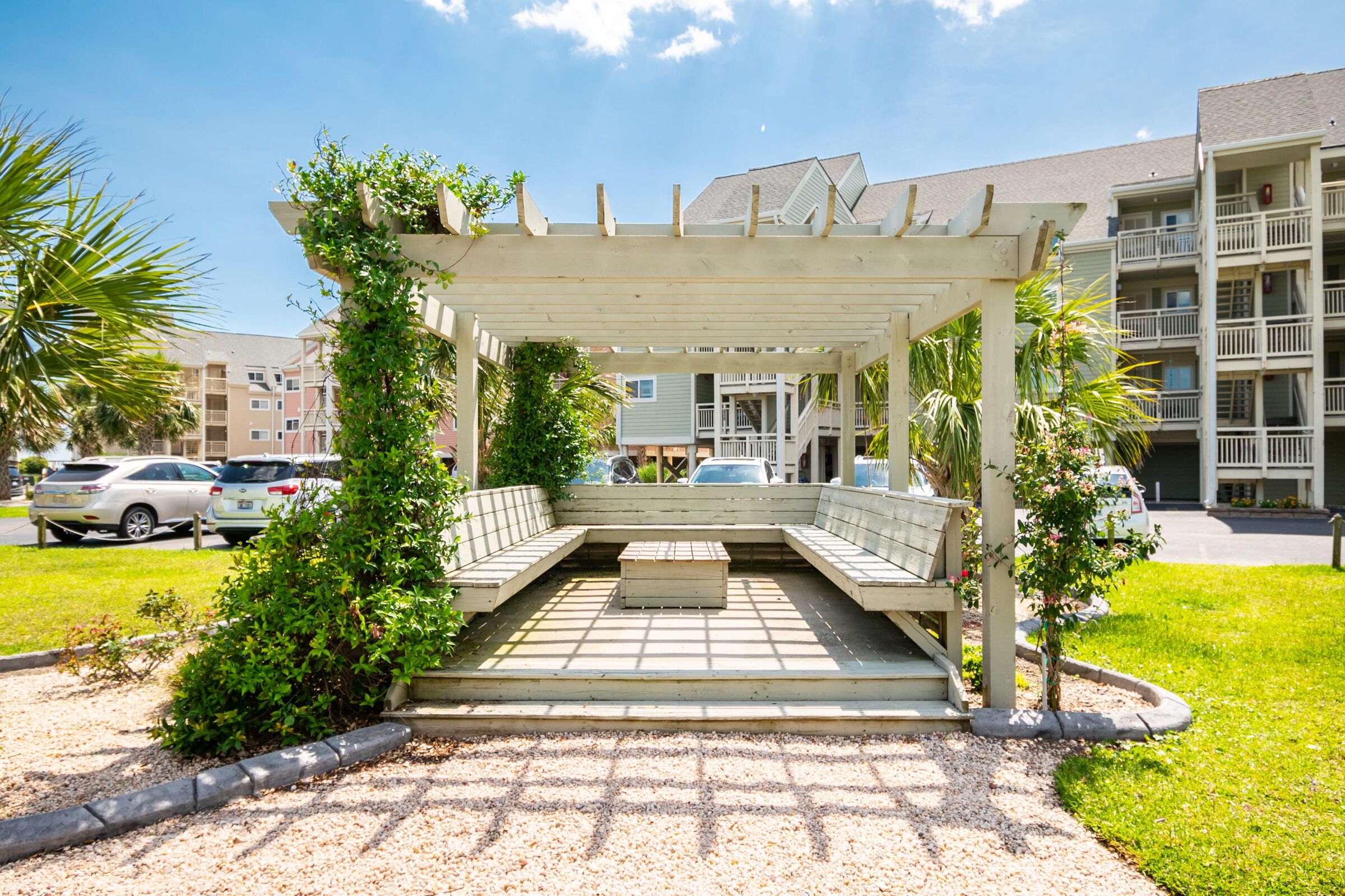 Enceinte de l’hébergement