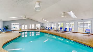 Indoor pool, a heated pool