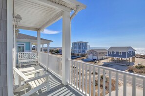 Property grounds - Angel's Rest: Home with Ocean View and Marsh View Decks Plus Top Deck with Views (Oak Island)
