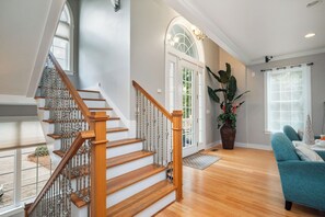 Interior - Time Stands Still: 4 Bed/3 Bath Home with Private Fenced In Pool Only One Block (Oak Island)