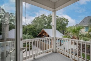 Property grounds - Time Stands Still: 4 Bed/3 Bath Home with Private Fenced In Pool Only One Block (Oak Island)