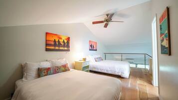 2 bedrooms, iron/ironing board, travel cot, free WiFi