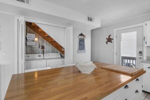 Interior - American Dream: Oceanfront Home with 2 Covered Porches Close to Oak Island Pier (Oak Island)