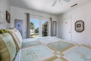 2 bedrooms, internet, bed sheets